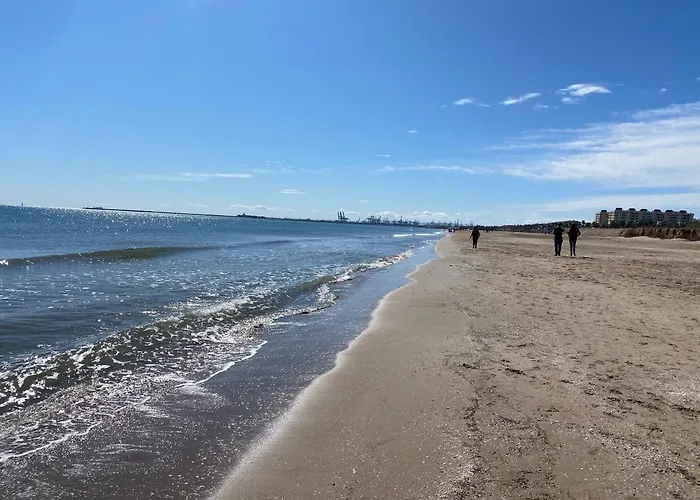 En Primera Linea De Playa Con Wifi アパート *
