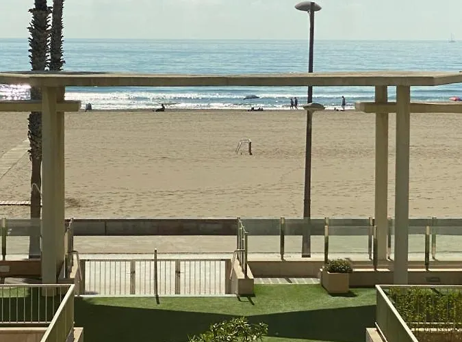 En Primera Linea De Playa Con Wifi * バレンシア